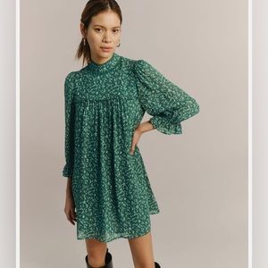 Reformation Ottilie dress - green floral